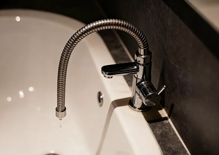 お風呂のホースの水漏れの対処法は？