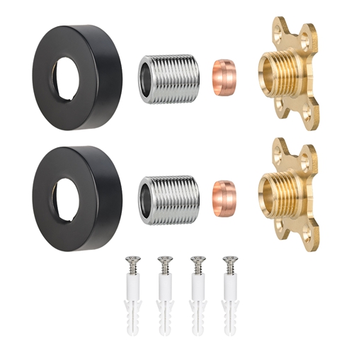 別のスタイルに黒のシャワー プレートを選ぶ理由?