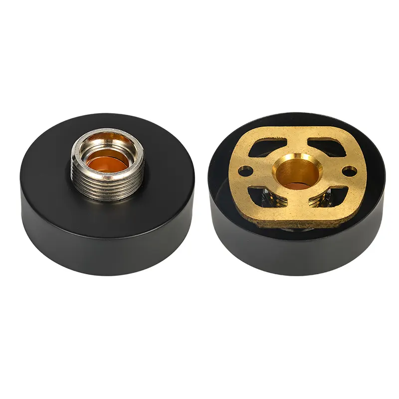 ブラックのシャワープレート