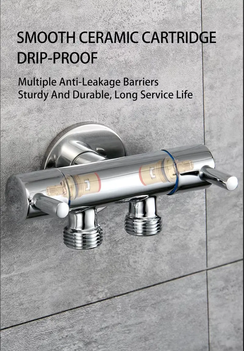 1-in-2-Out Angle Valve Kit