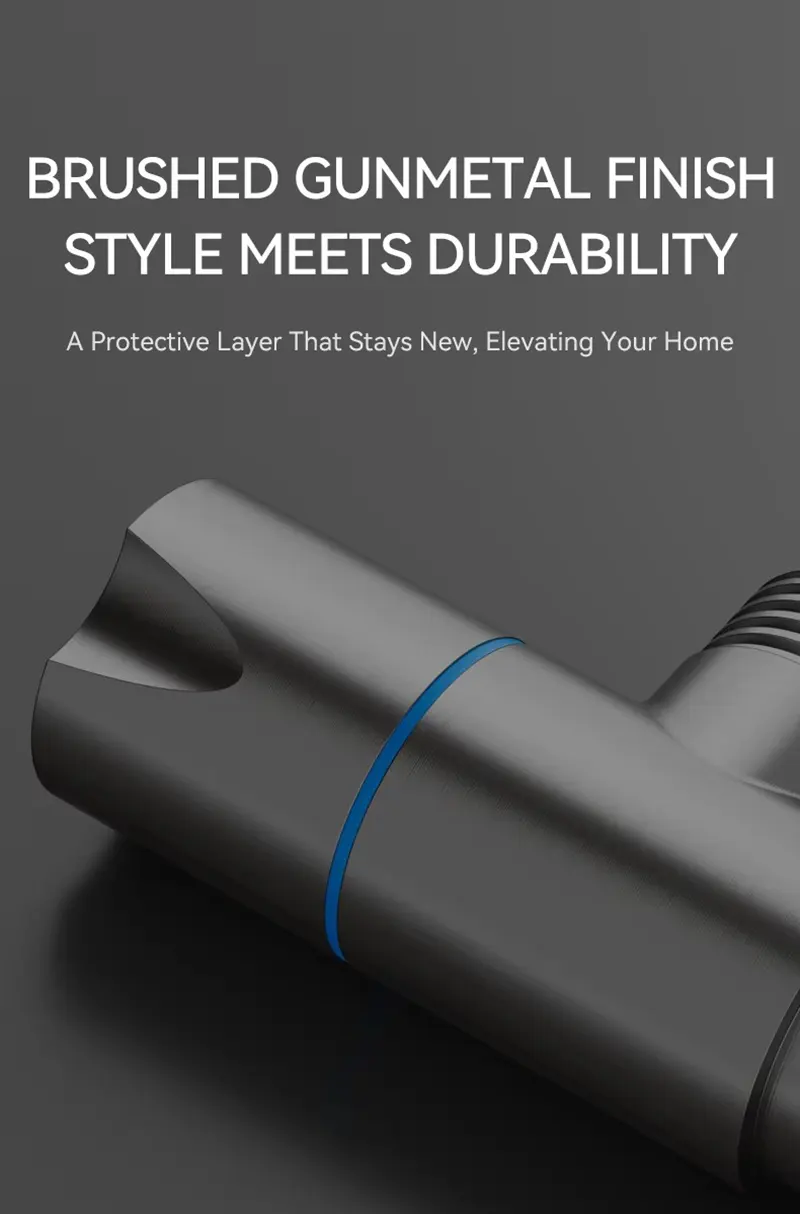 Grey Brass Angle Valve