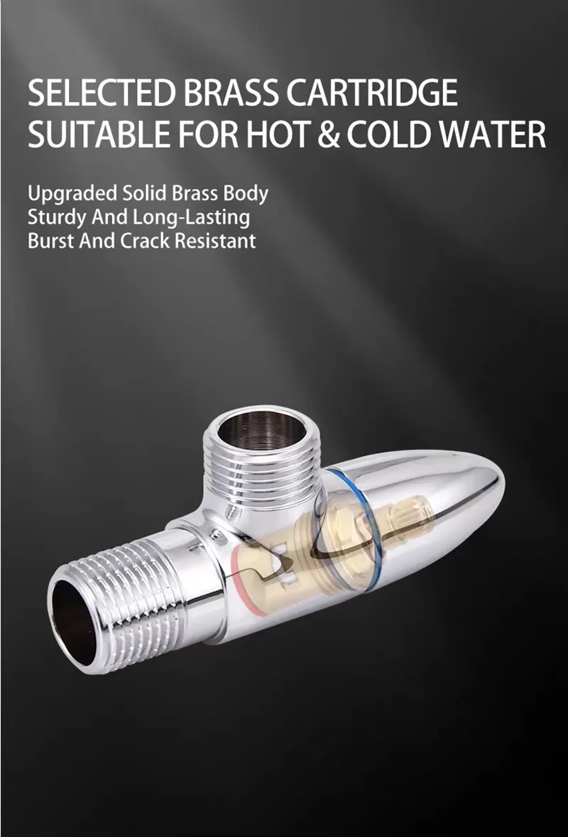 Red Blue Brass Angle Valve Red Blue Brass Angle Valve