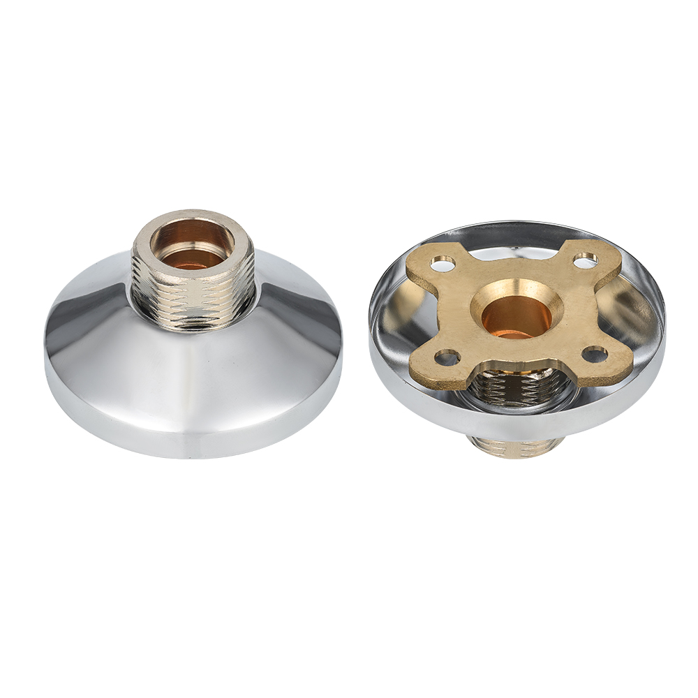 シルバーカラーのシャワー取り付けキット