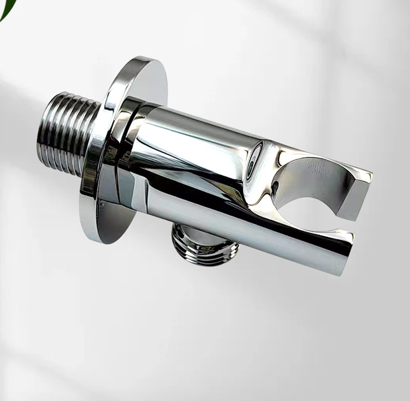 真鍮製ハンドヘルドシャワーホルダー、壁掛け隠しシャワーブラケット、バスルームシャワーアクセサリー